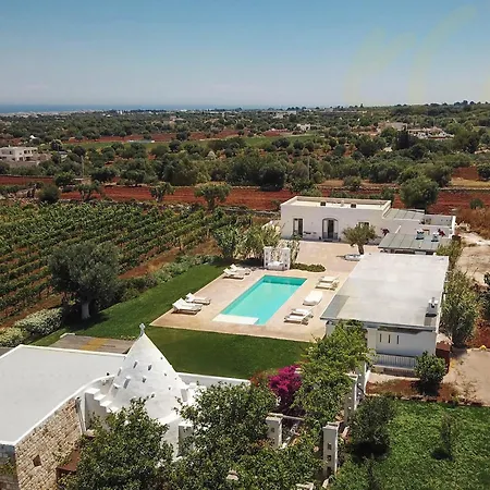 Td Trulli Del Podere Trulli W Pool Scenic View Ferienhaus *