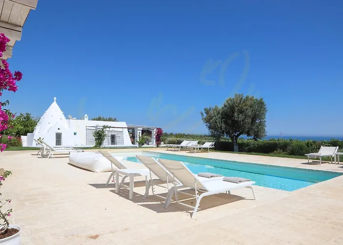 펜션 Td Trulli Del Podere Trulli W Pool Scenic View 폴리나노 아마레